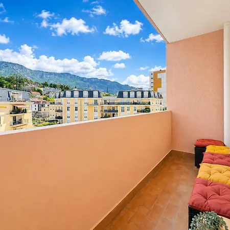 Grand T3 - Balcon Vue Montagne - Centre Aix *